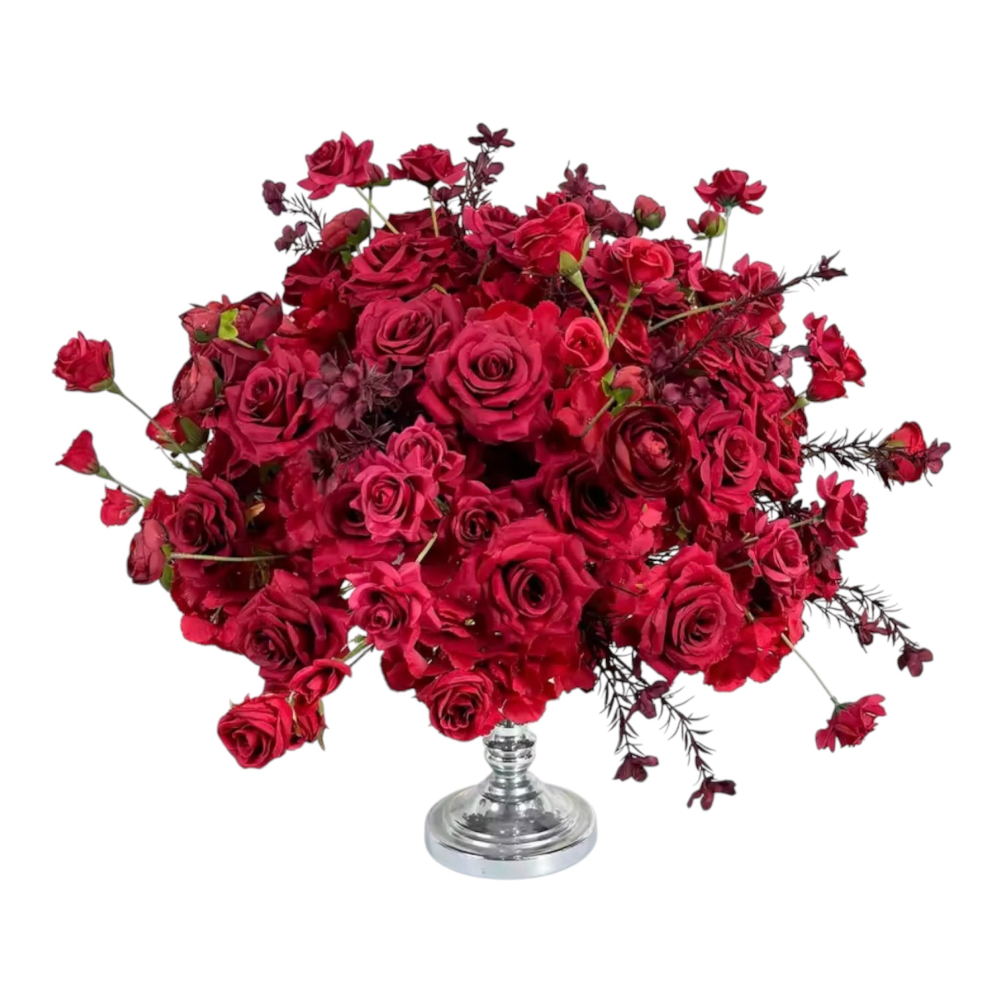 Bouquet de roses artificielles (grand)